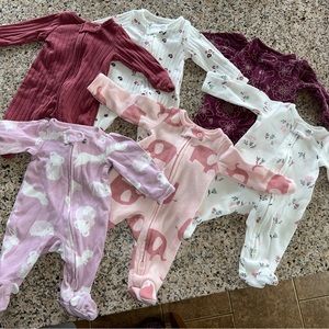 Preemie sleepers lot